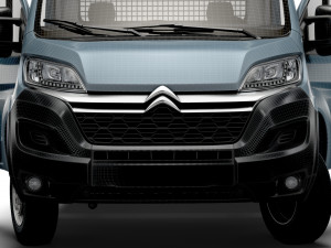 Citroen Jumper SingleCab Tipper HQInterior 2023 Model 3D