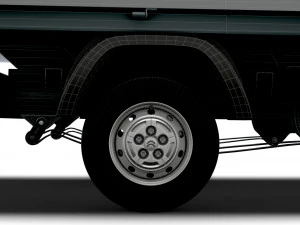 Citroen Jumper SingleCab Tipper HQInterior 2023 3D Model
