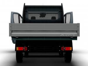 Citroen Jumper SingleCab Tipper HQInterior 2023 Model 3D