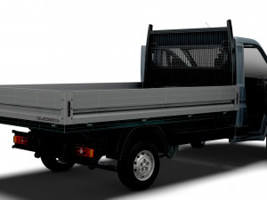 Citroen Jumper SingleCab Tipper HQInterior 2023 Model 3D