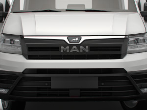 MAN TGE Panel Van L3H3 HQ Interior 2023 3D मॉडल