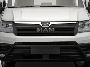 MAN TGE Panel Van L3H3 HQ Interior 2023 3D Model