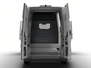 MAN TGE Panel Van L3H3 HQ Interior 2023 3D Model