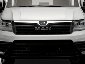 MAN TGE Panel Van L3H3 HQ Interior 2023 3D Model