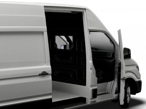 MAN TGE Panel Van L3H3 HQ Interior 2023 3D Model