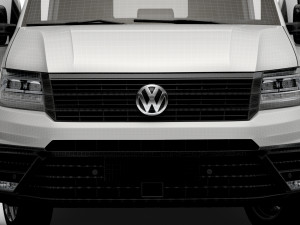 VW Crafter Panel Van L3H3 HQ Interior 2023 3D मॉडल