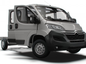 Citroen Jumper Chassis HQInterior CrCab 3800WB 2023 3D 模型