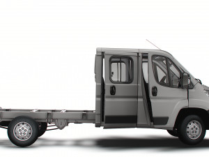 Citroen Jumper Chassis HQInterior CrCab 3800WB 2023 Model 3D