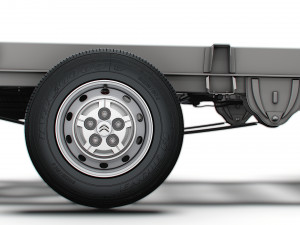 Citroen Jumper Chassis HQInterior CrCab 3800WB 2023 Model 3D