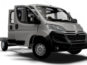 Citroen Jumper Chassis HQInterior CrCab 3800WB 2023 Model 3D