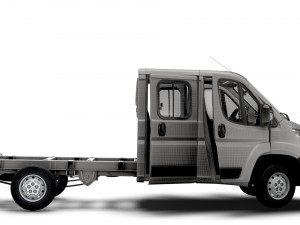Citroen Jumper Chassis HQInterior CrCab 3800WB 2023 Model 3D