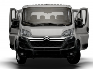 Citroen Jumper Chassis HQInterior CrCab 3800WB 2023 Model 3D
