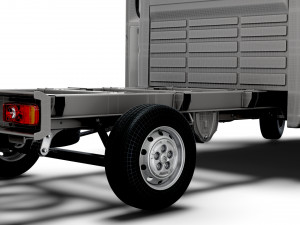 Citroen Jumper Chassis HQInterior CrCab 3800WB 2023 Model 3D