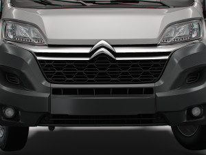 Citroen Jumper Chassis Truck CrCab 3450WB HQInterior 2023 Modello 3D