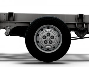 Citroen Jumper Chassis Truck CrCab 4035WB HQInterior 2023 3D Model