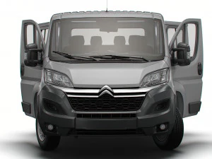 Citroen Jumper Chassis Truck CrCab 4035WBXL HQInterior 2023 3D Model