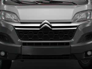 Citroen Jumper Chassis Truck CrCab 4035WBXL HQInterior 2023 3D Model