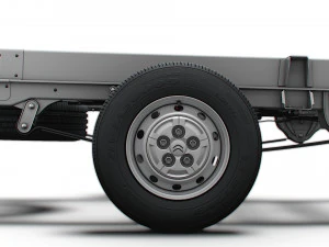 Citroen Jumper Chassis Truck CrCab 4035WBXL HQInterior 2023 3D Model