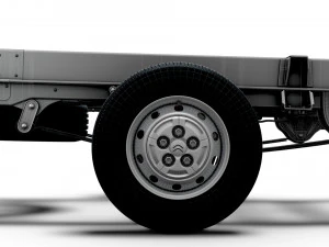 Citroen Jumper Chassis Truck CrCab 4035WBXL HQInterior 2023 3D Model
