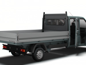 Citroen Jumper Crew Cab Truck HQInterior 2023 Modello 3D