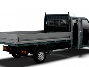 Citroen Jumper Crew Cab Truck HQInterior 2023 Modello 3D
