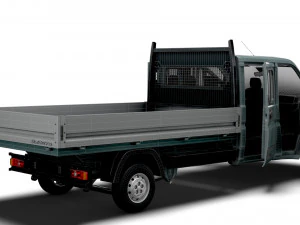 Citroen Jumper Crew Cab Truck HQInterior 2023 3D Model