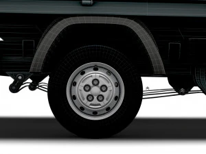 Citroen Jumper Crew Cab Truck HQInterior 2023 3D Model