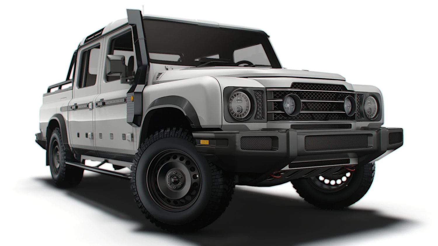 Ineos Grenadier Quartermaster Trialmaster 2023 3D Model .c4d .max .obj .3ds .fbx .stl .blend