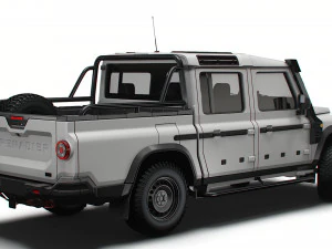 Ineos Grenadier Quartermaster Trialmaster 2023 3D Model