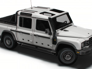Ineos Grenadier Quartermaster Trialmaster 2023 Modelo 3D