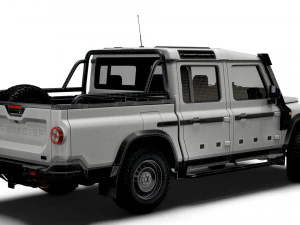 Ineos Grenadier Quartermaster Trialmaster 2023 3D Model