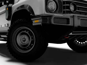 Ineos Grenadier Quartermaster Trialmaster 2023 Modelo 3D