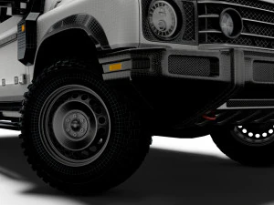 Ineos Grenadier Quartermaster Trialmaster 2023 3D Model