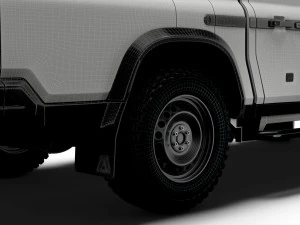 Ineos Grenadier Quartermaster Trialmaster 2023 3D Model
