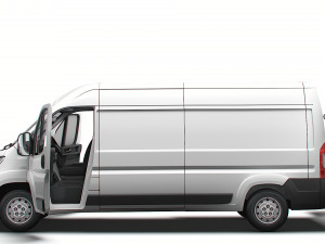 Citroen Jumper Van L3H2 HQ Interior 2023 Modelo 3D