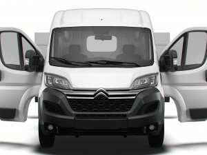 Citroen Jumper Van L3H2 HQ Interior 2023 Modelo 3D