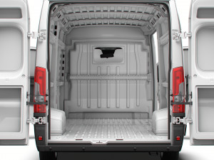 Citroen Jumper Van L3H2 HQ Interior 2023 Modelo 3D