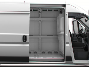 Fiat Ducato Van L3H2 HQ Interior 2023 3Dモデル
