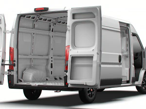 Fiat Ducato Van L3H2 HQ Interior 2023 3D Model