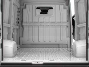 Fiat Ducato Van L3H2 HQ Interior 2023 3Dモデル