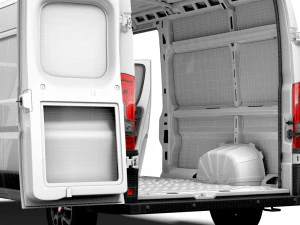 Fiat Ducato Van L3H2 HQ Interior 2023 3D Model