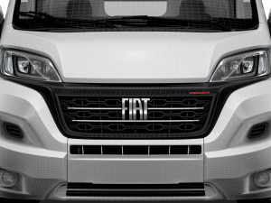Fiat Ducato Van L3H2 HQ Interior 2023 3Dモデル