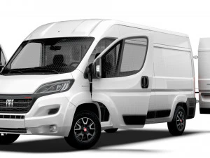 Fiat Ducato Van L3H2 HQ Interior 2023 3D Model