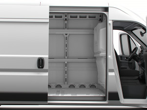 Opel Movano Van L3H2 HQ Interior 2023 3Dモデル