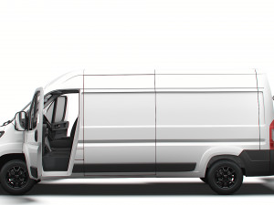 Opel Movano Van L3H2 HQ Interior 2023 3Dモデル