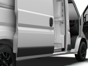 Opel Movano Van L3H2 HQ Interior 2023 3Dモデル