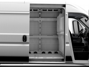Opel Movano Van L3H2 HQ Interior 2023 3Dモデル