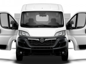 Opel Movano Van L3H2 HQ Interior 2023 3Dモデル