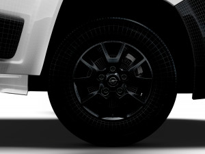 Opel Movano Van L3H2 HQ Interior 2023 3Dモデル