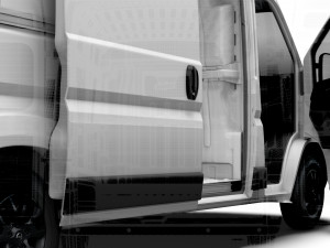 Opel Movano Van L3H2 HQ Interior 2023 3Dモデル
